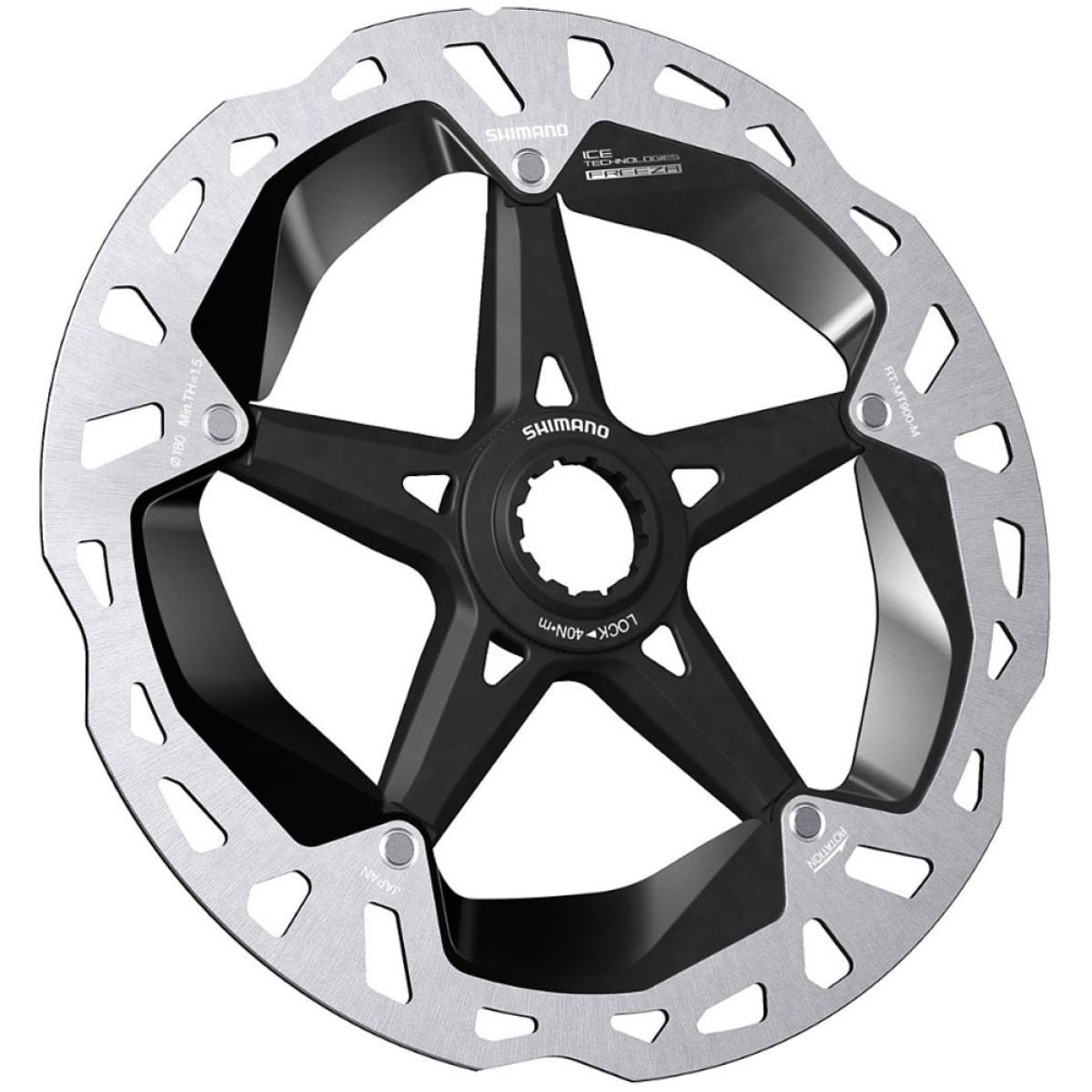 Shimano XTR RT-MT900 Ice-Tech Freeza disku bremžu rotors | ārējais zobojums