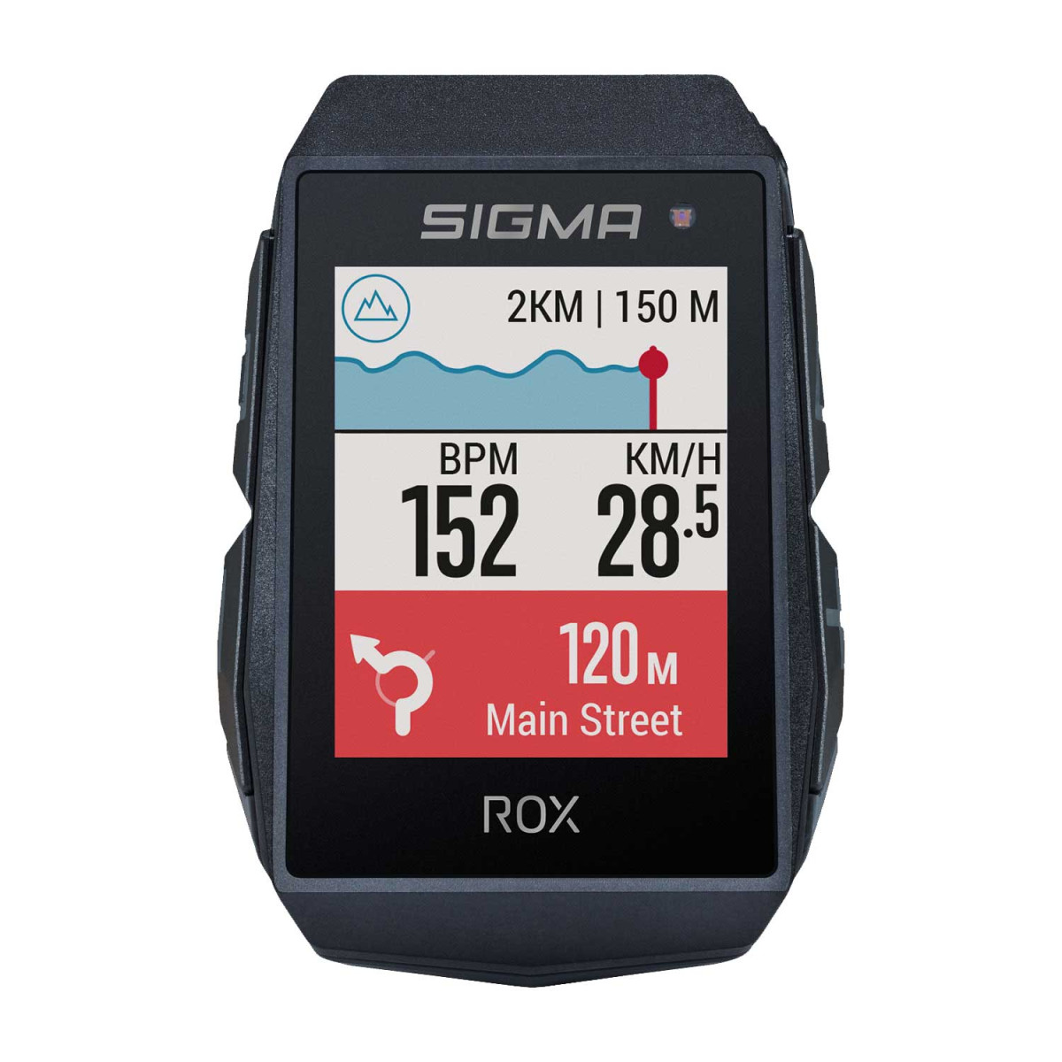 Sigma Sport ROX 11.1 Evo GPS jalgrattaarvuti | Must