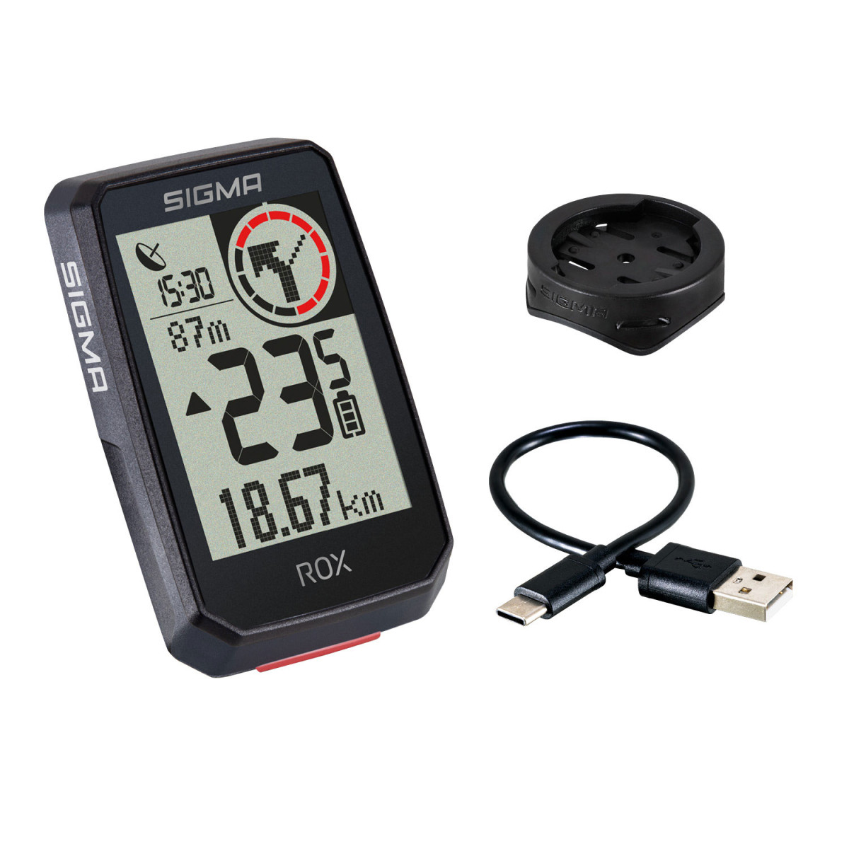 Sigma Sport ROX 2.0 GPS jalgrattaarvuti | Must