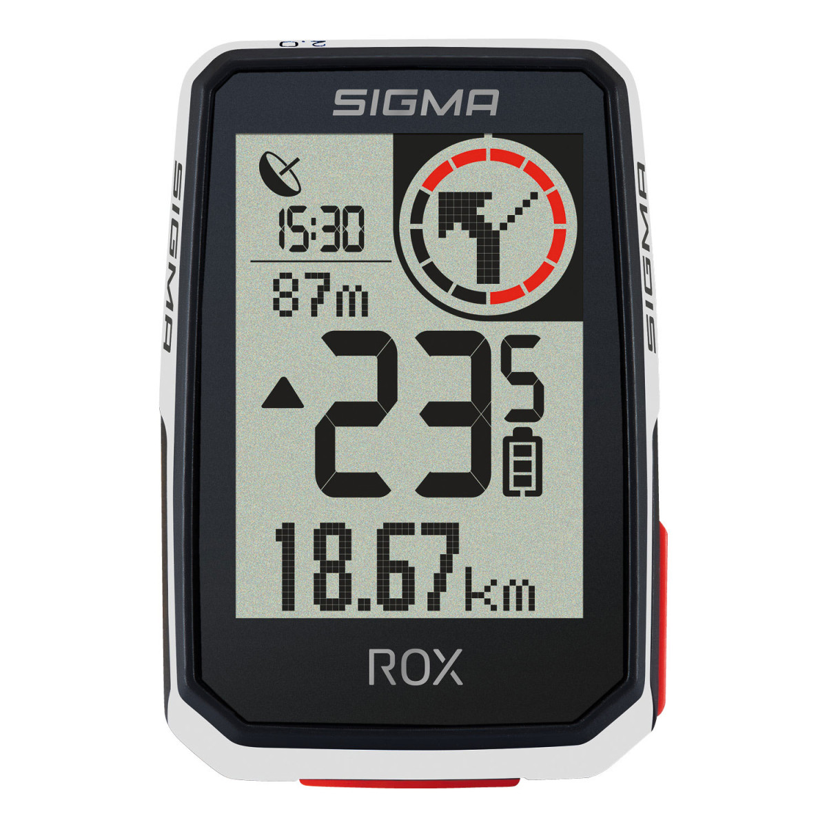 Sigma Sport ROX 2.0 GPS velo dators | Balts
