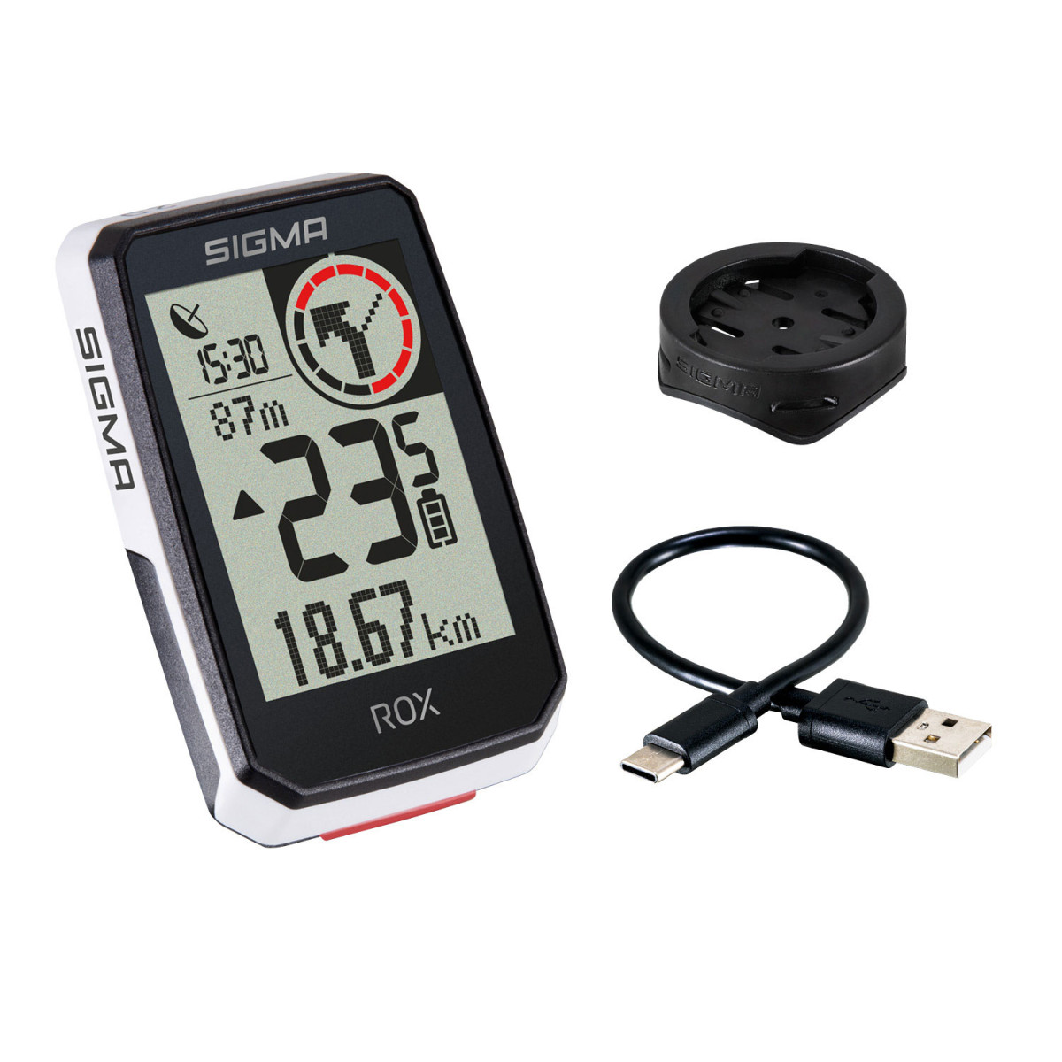 Sigma Sport ROX 2.0 GPS velo dators | Balts