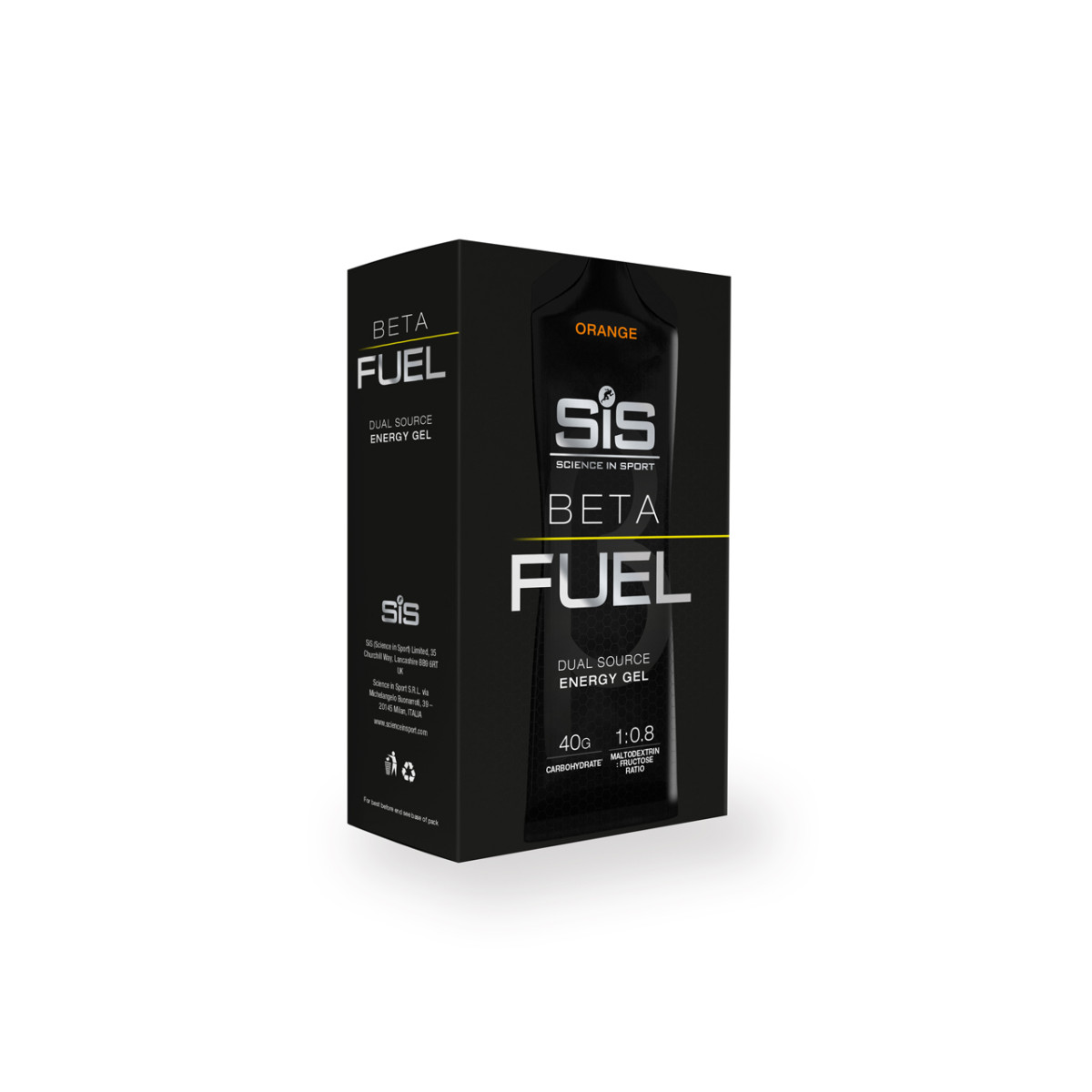 SiS Beta Fuel energiageel | 6x60 ml | Orange