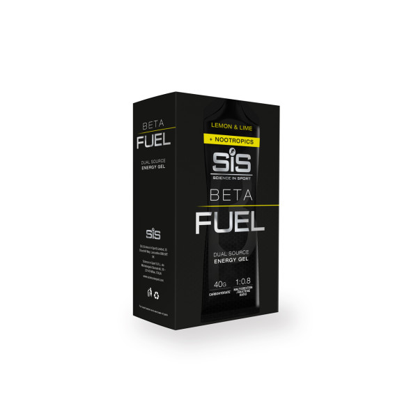 SiS Beta Fuel + Nootropics energiageel | 6x60 ml | Lemon & Lime