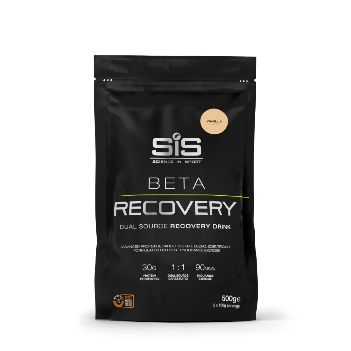SIS Beta Fuel Recovery dzēriens | 500g | Vanilla