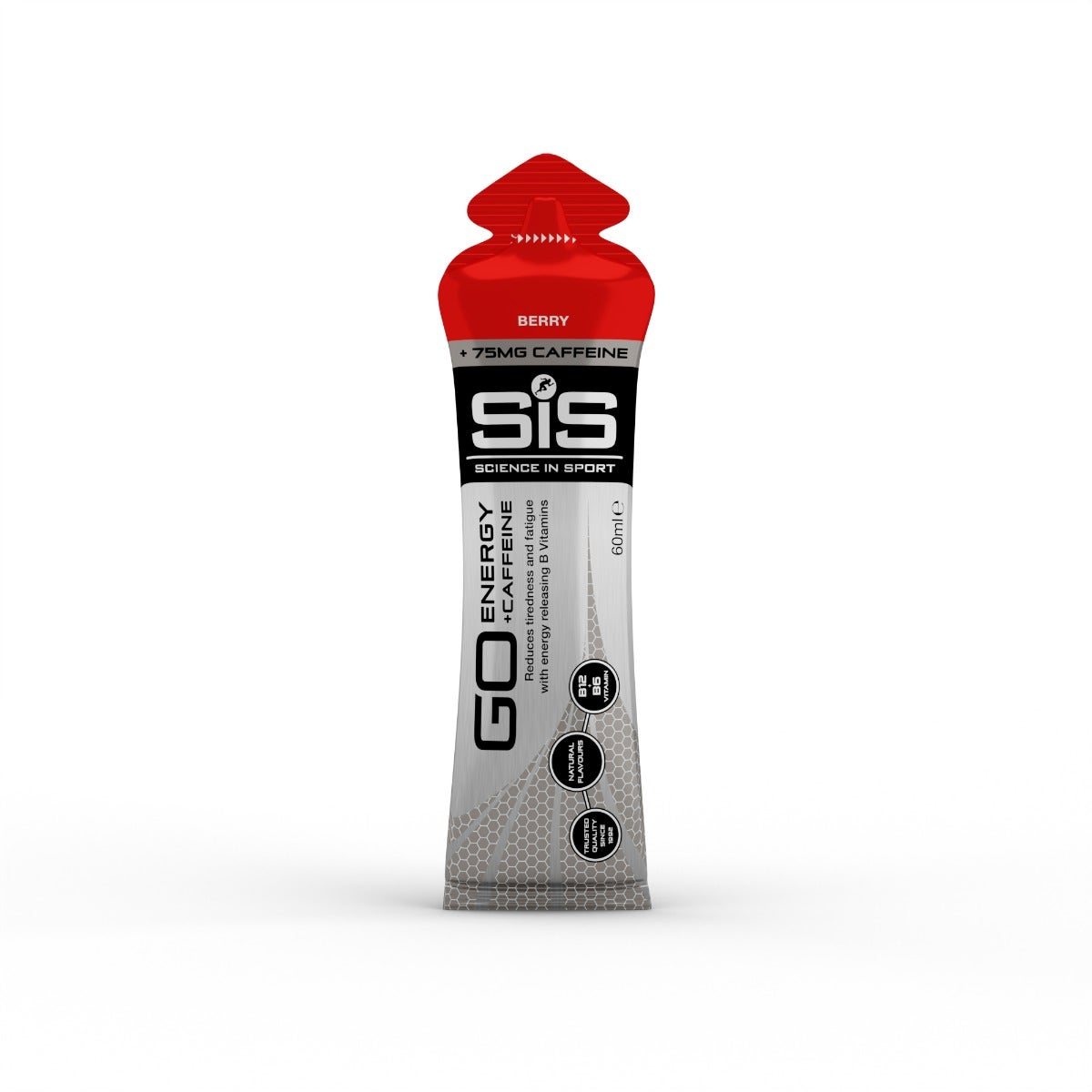 SIS Go Energy + kofeīna enerģijas želeja | 60ml | Berry