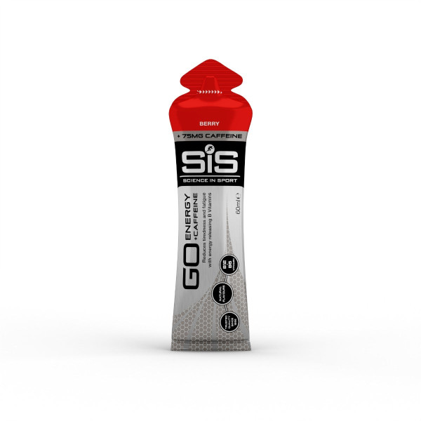 SIS Go Energy + kofeīna enerģijas želeja | 60ml | Berry