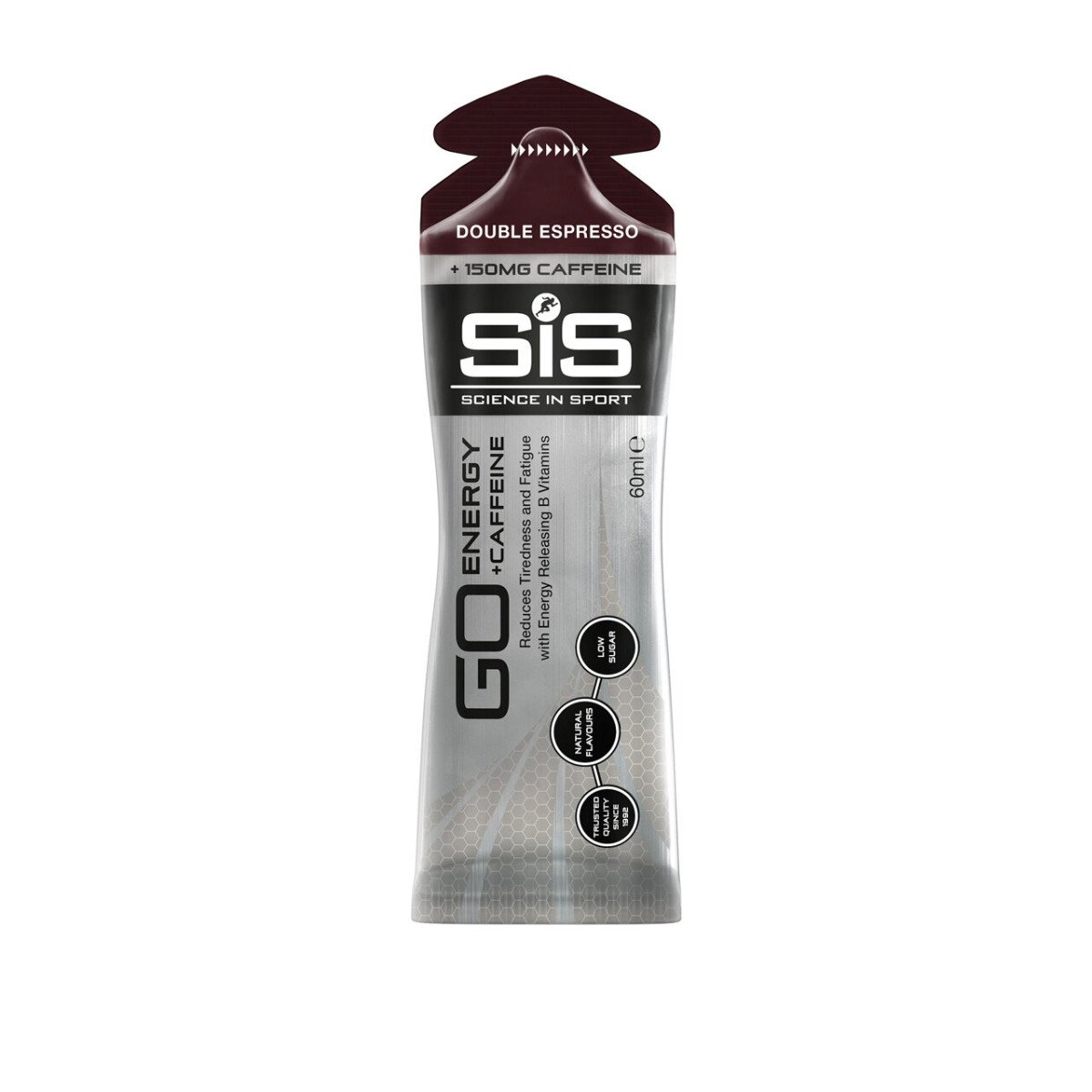 SIS Go Energy + kofeīna enerģijas želeja | 60ml | Double Espresso