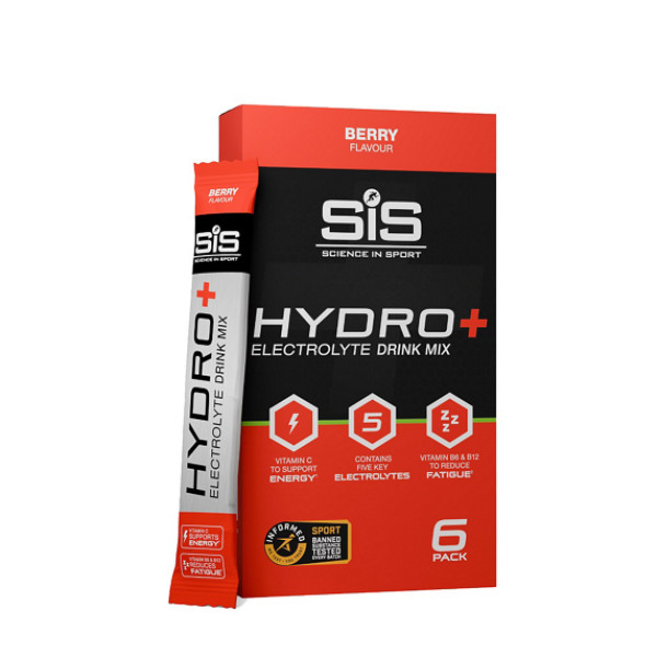 SIS GO Hydro+ elektrolüüdijook | 6 pcs | Berry