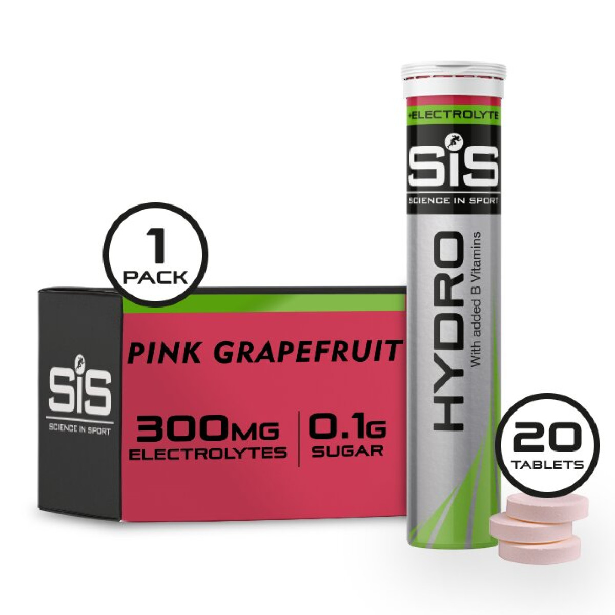 SIS Go Hydro Tablets | Pink Grapefruit