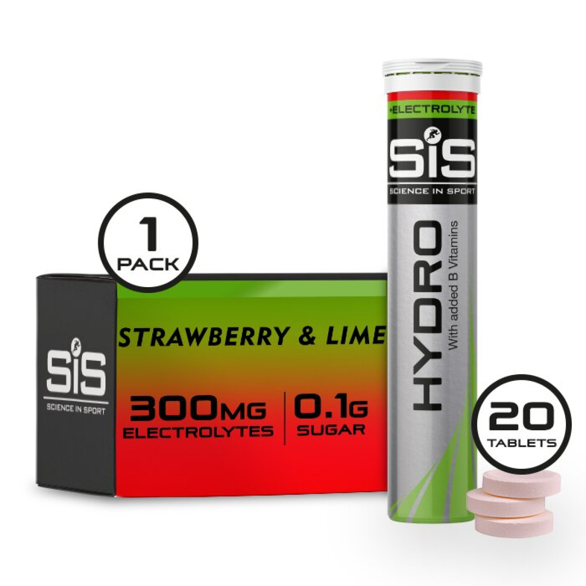 SIS Go Hydro tabletid | Strawberry Lime
