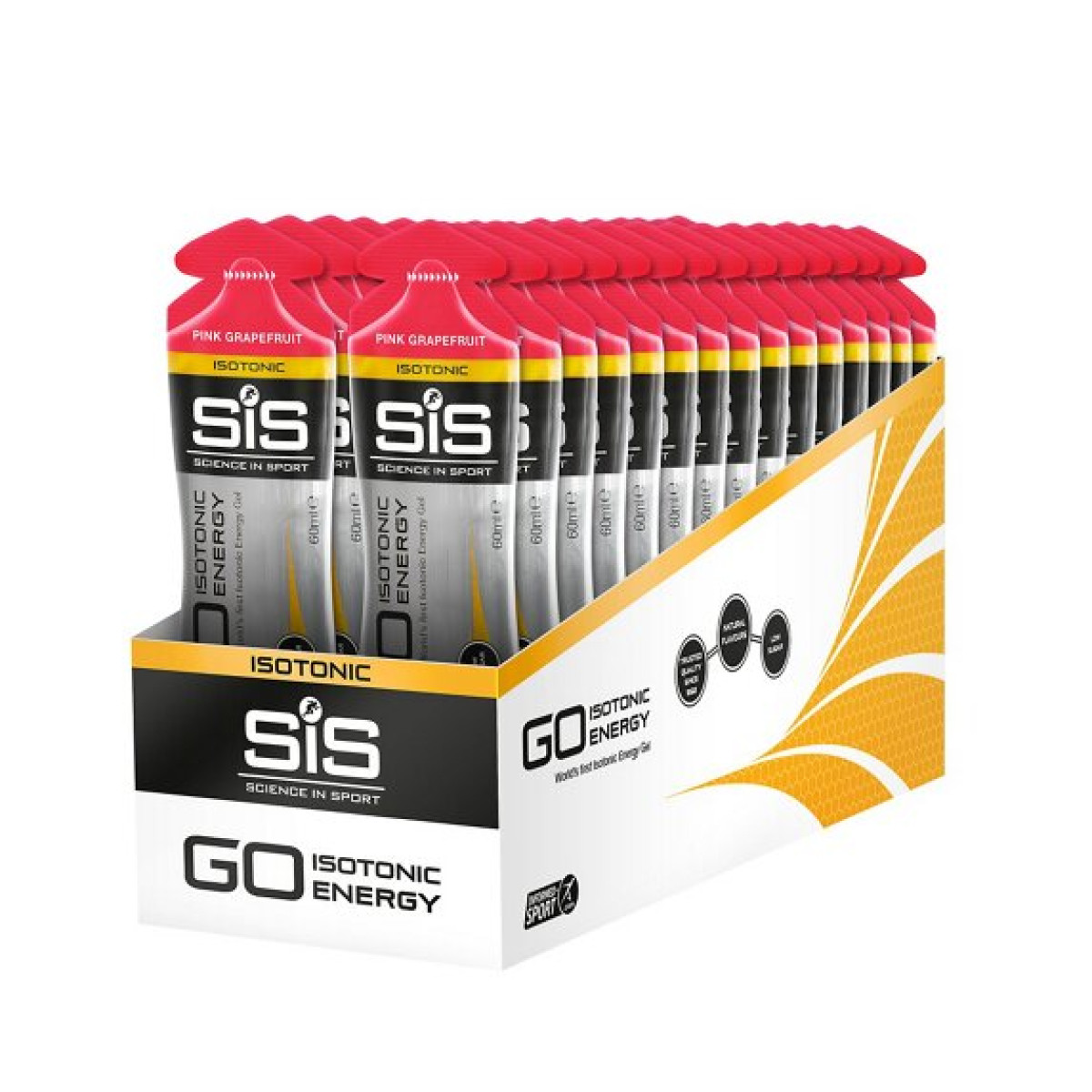 SIS Go Isotonic Energy Gel | 60ml | Pink Grapefruit