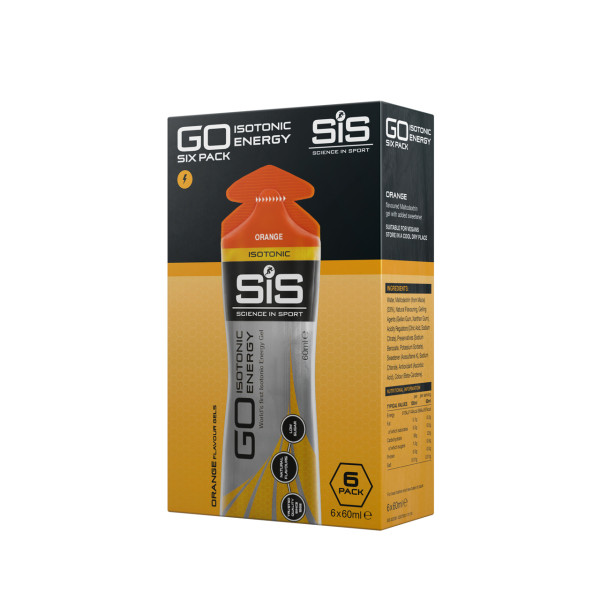 SIS Go isotooniline energiageel | 6x60ml | Orange