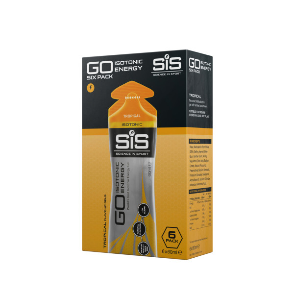SIS Go isotooniline energiageel | 6x60ml | Tropical