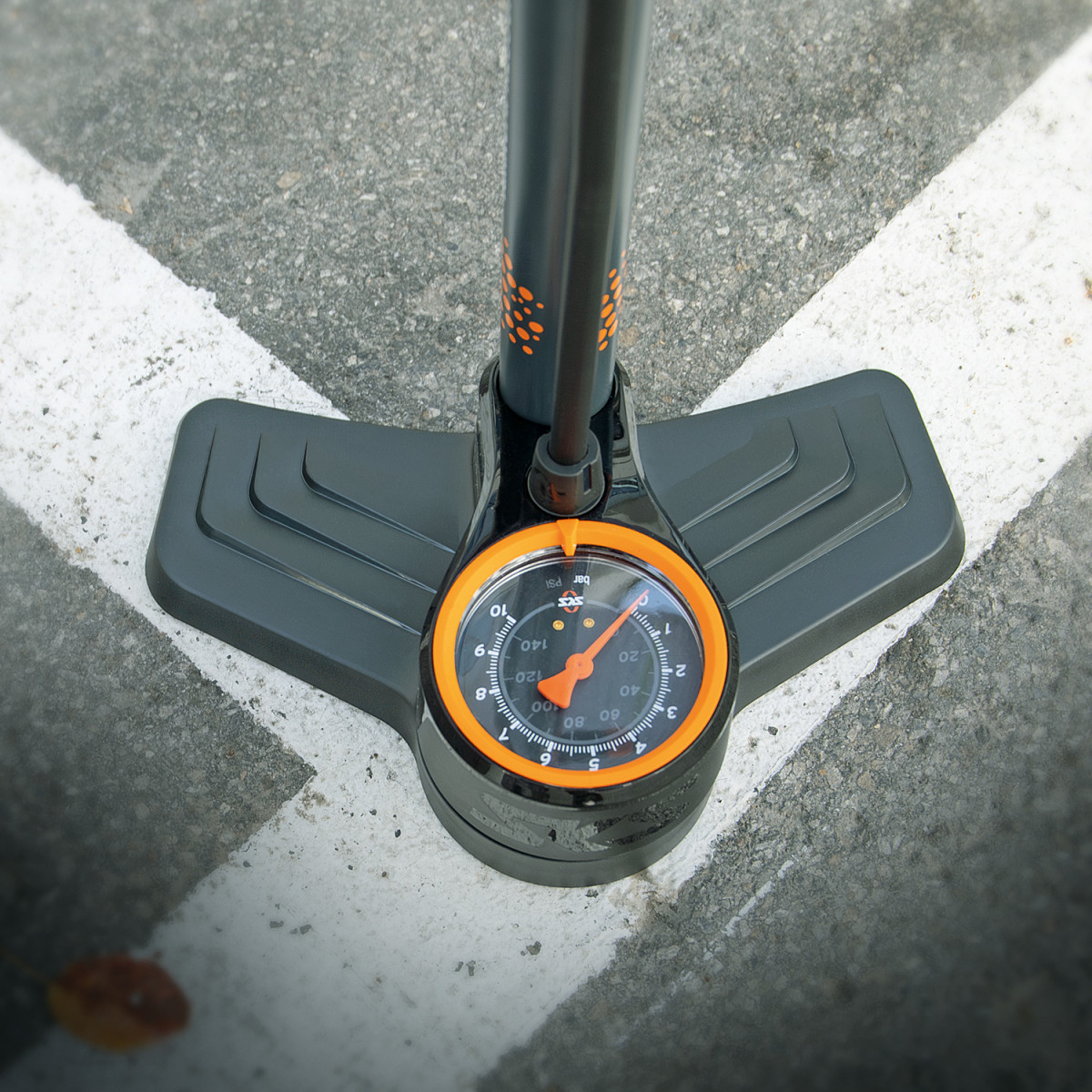 SKS Aircompressor CLIK TEC 10.0 Floor Pump