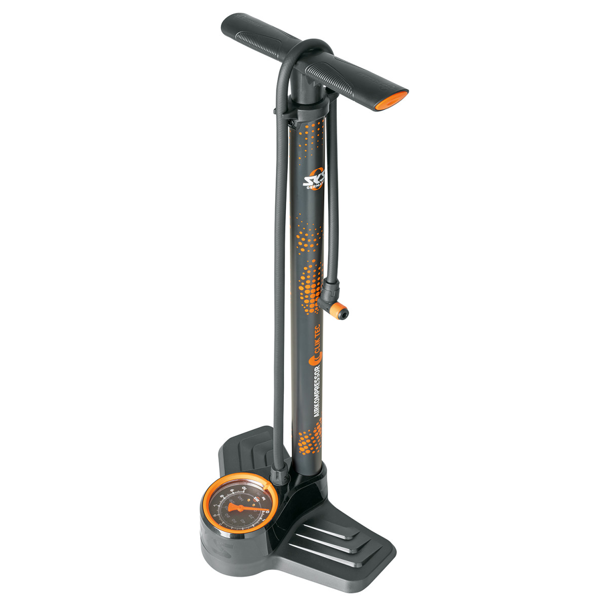 SKS Aircompressor CLIK TEC 10.0 Floor Pump