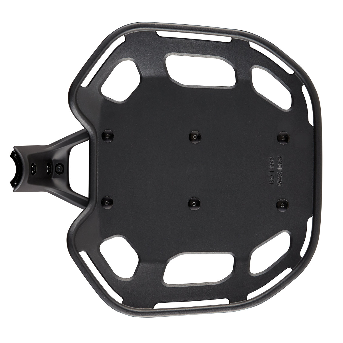 Specialized priekšējais bagāžnieks un piedzīvojumu plāksne