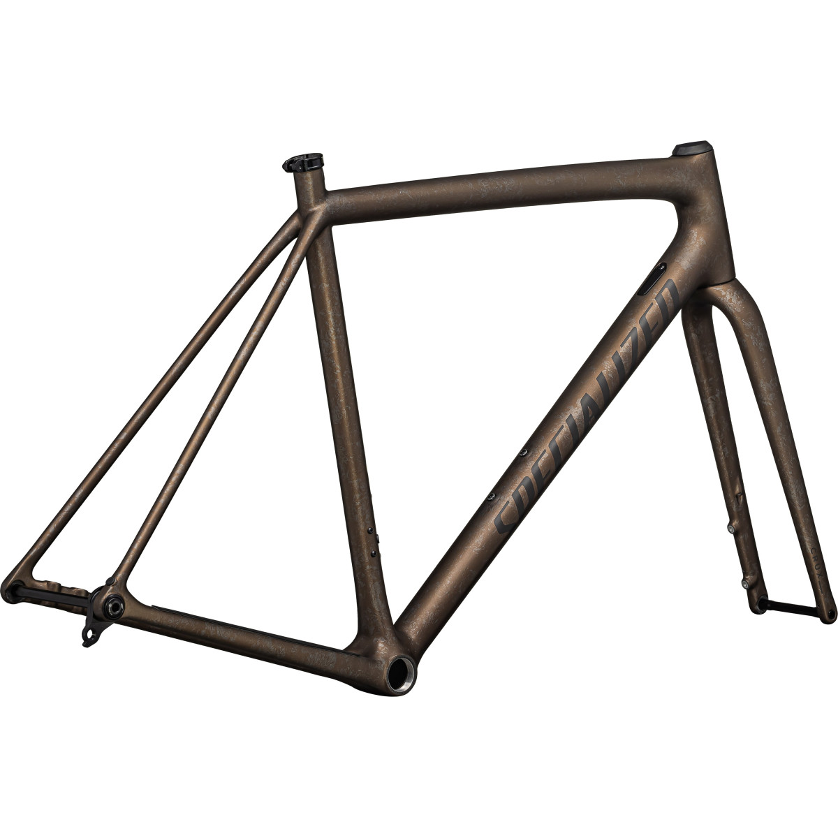 Specialized Crux 10r rāmis | Burnt Gold Metallic - Black Pearl Dry Impasto