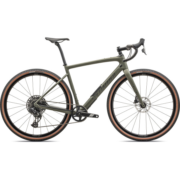 Specialized Diverge Comp Carbon gravel jalgratas | Satin Oak Green - suitsu