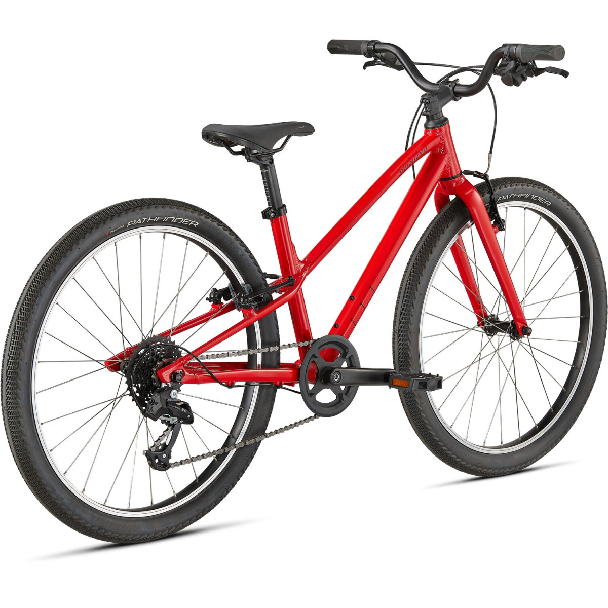 Specialized Jett 24 bērnu velosipēds | Gloss Flo Red