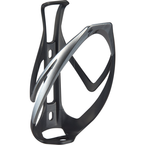 Specialized Rib II pudelihoidja | Matte Black - Liquid Silver