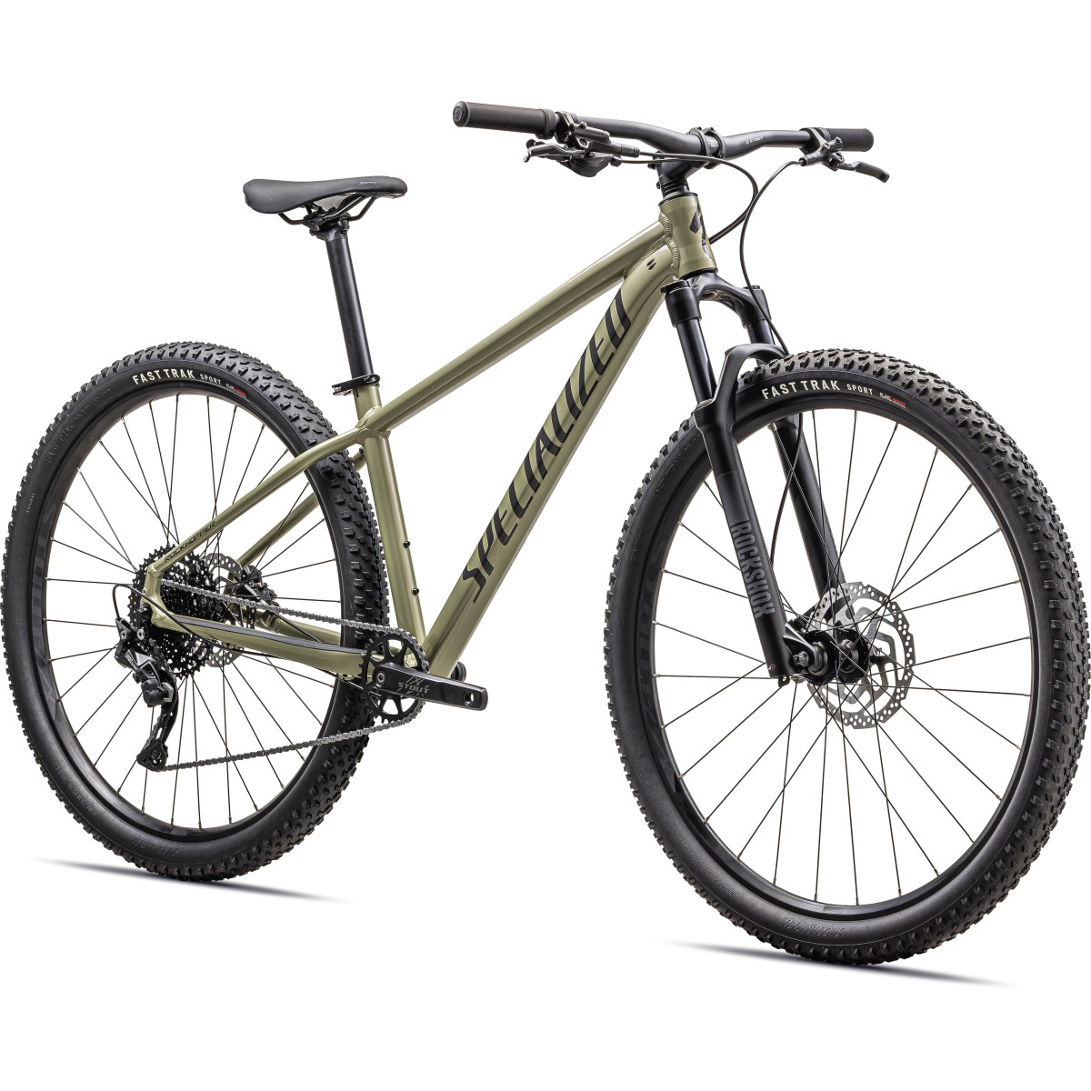 Specialized Rockhopper Comp 29" Mountain Bike | Gloss Metallic Spruce - Smoke