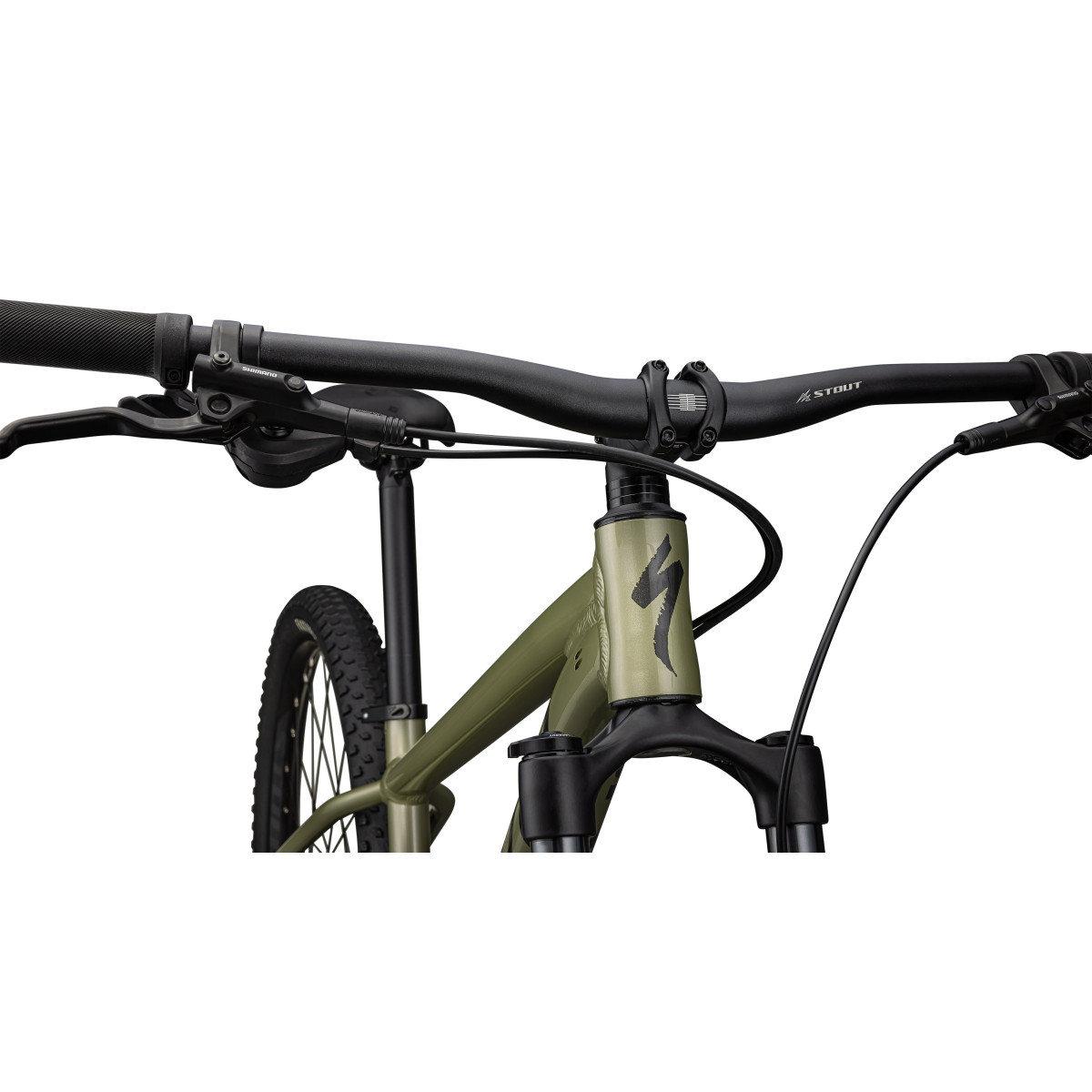Specialized Rockhopper Comp 29" Mountain Bike | Gloss Metallic Spruce - Smoke