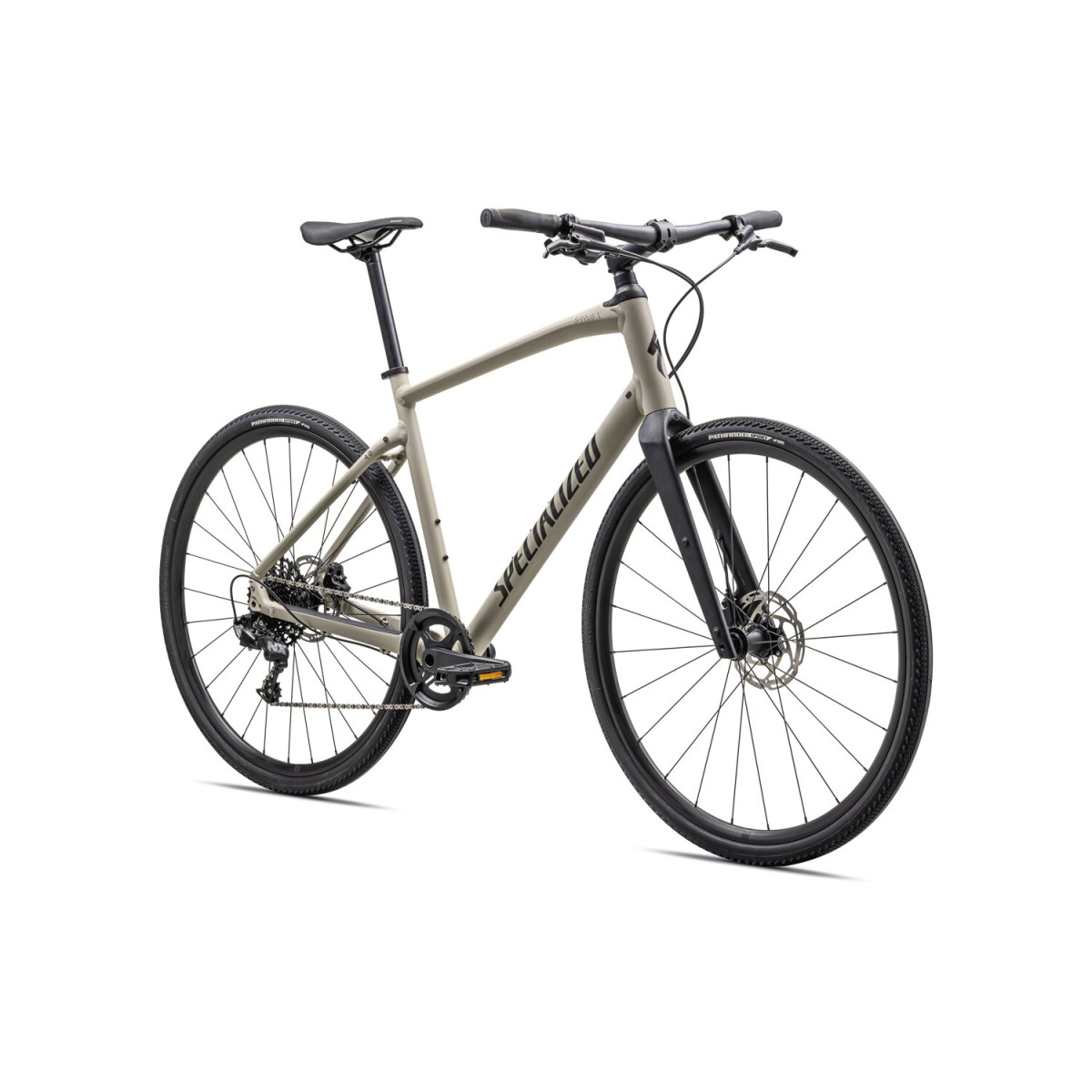 Specialized Sirrus X 4.0 fitnesa velosipēds | Gloss White Mountains - Taupe