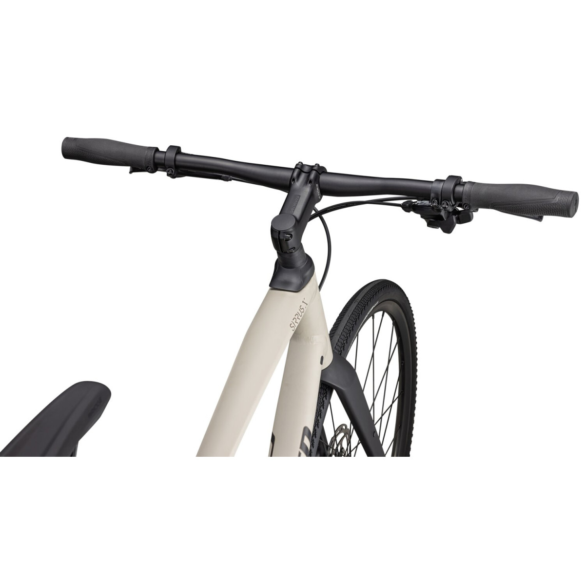Specialized Sirrus X 4.0 fitnesa velosipēds | Gloss White Mountains - Taupe