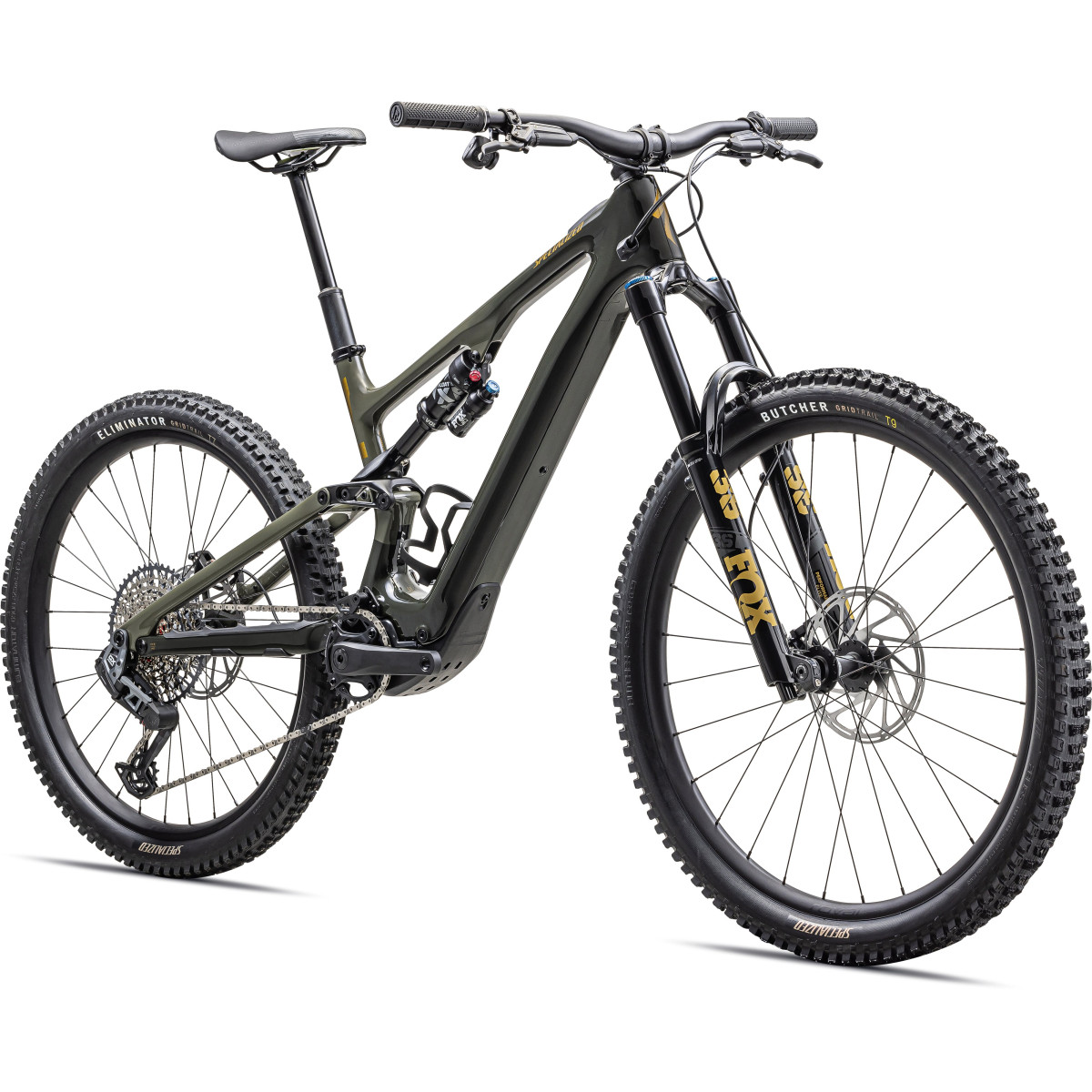 Specialized Turbo Levo SL Expert Carbon E-Bike | Gloss Dark Moss - Oak Green