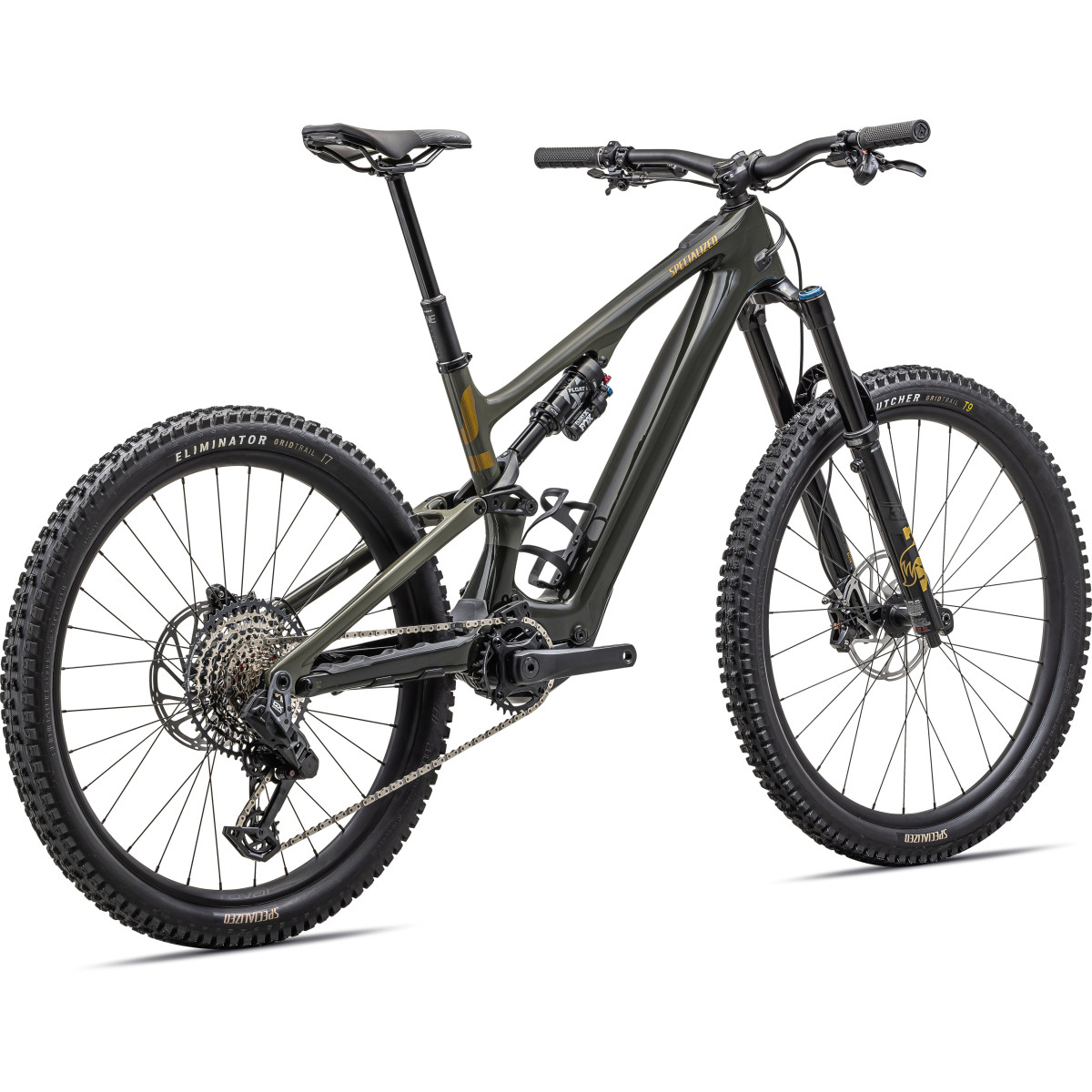 Specialized Turbo Levo SL Expert Carbon E-Bike | Gloss Dark Moss - Oak Green