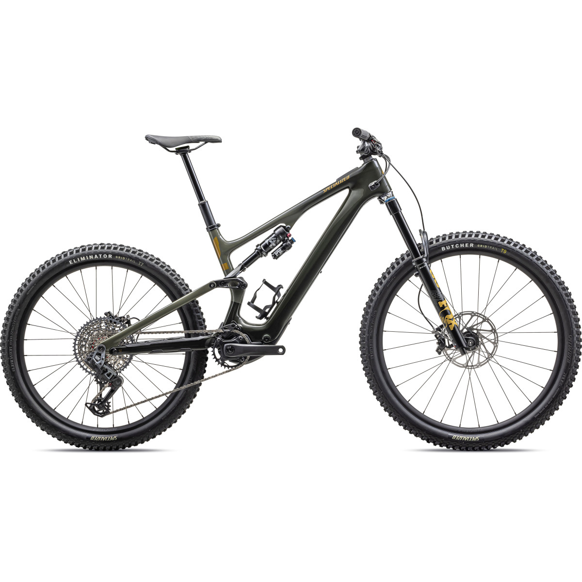 Specialized Turbo Levo SL Expert Carbon E-Bike | Gloss Dark Moss - Oak Green