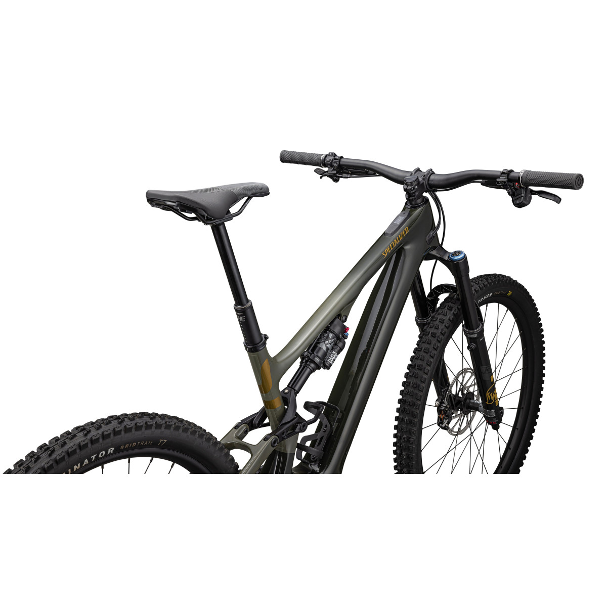 Specialized Turbo Levo SL Expert Carbon E-Bike | Gloss Dark Moss - Oak Green
