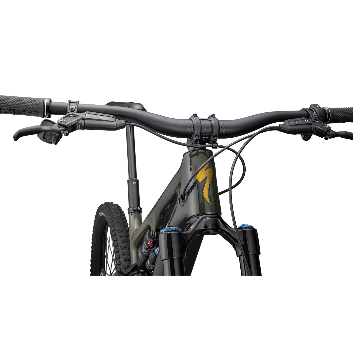Specialized Turbo Levo SL Expert Carbon E-Bike | Gloss Dark Moss - Oak Green
