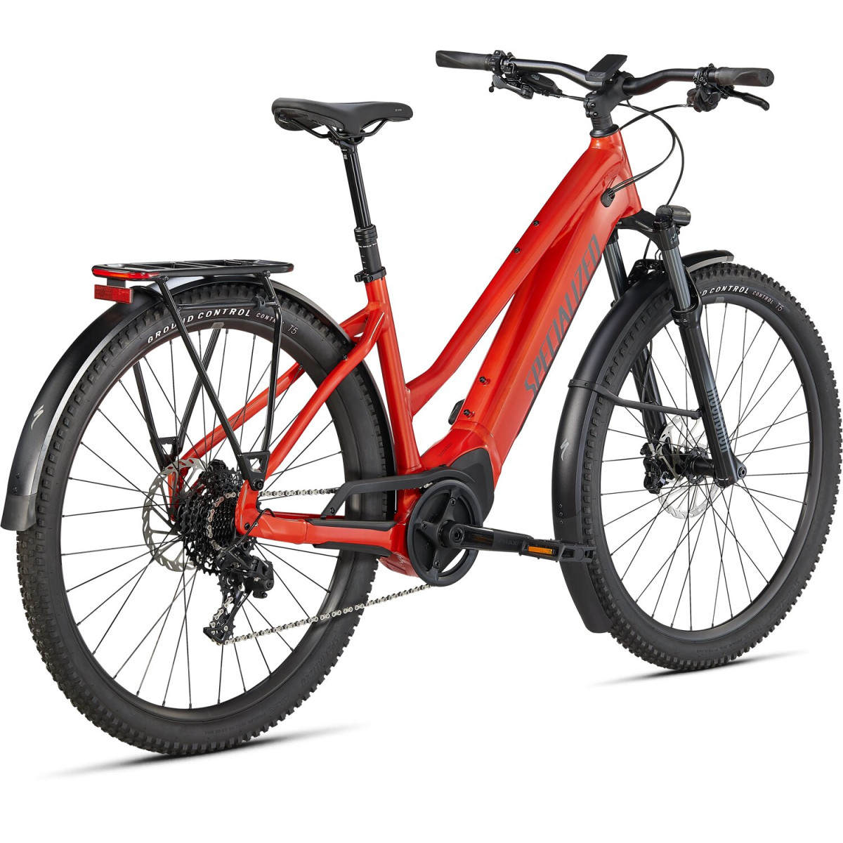 Specialized Turbo Tero 4.0 Step-Through EQ elektrovelosipēds | Redwood - melns