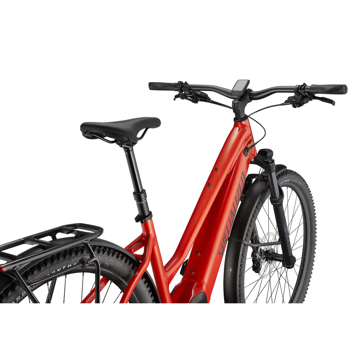 Specialized Turbo Tero 4.0 Step-Through EQ elektrovelosipēds | Redwood - melns