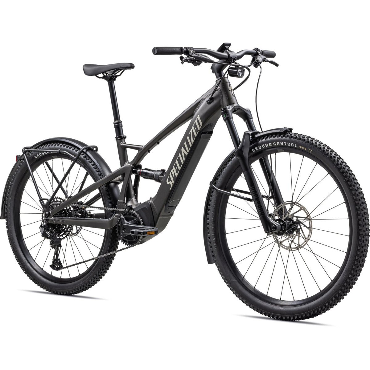 Specialized Turbo Tero X 4.0 E-Bike | Gunmetal - White Mountains