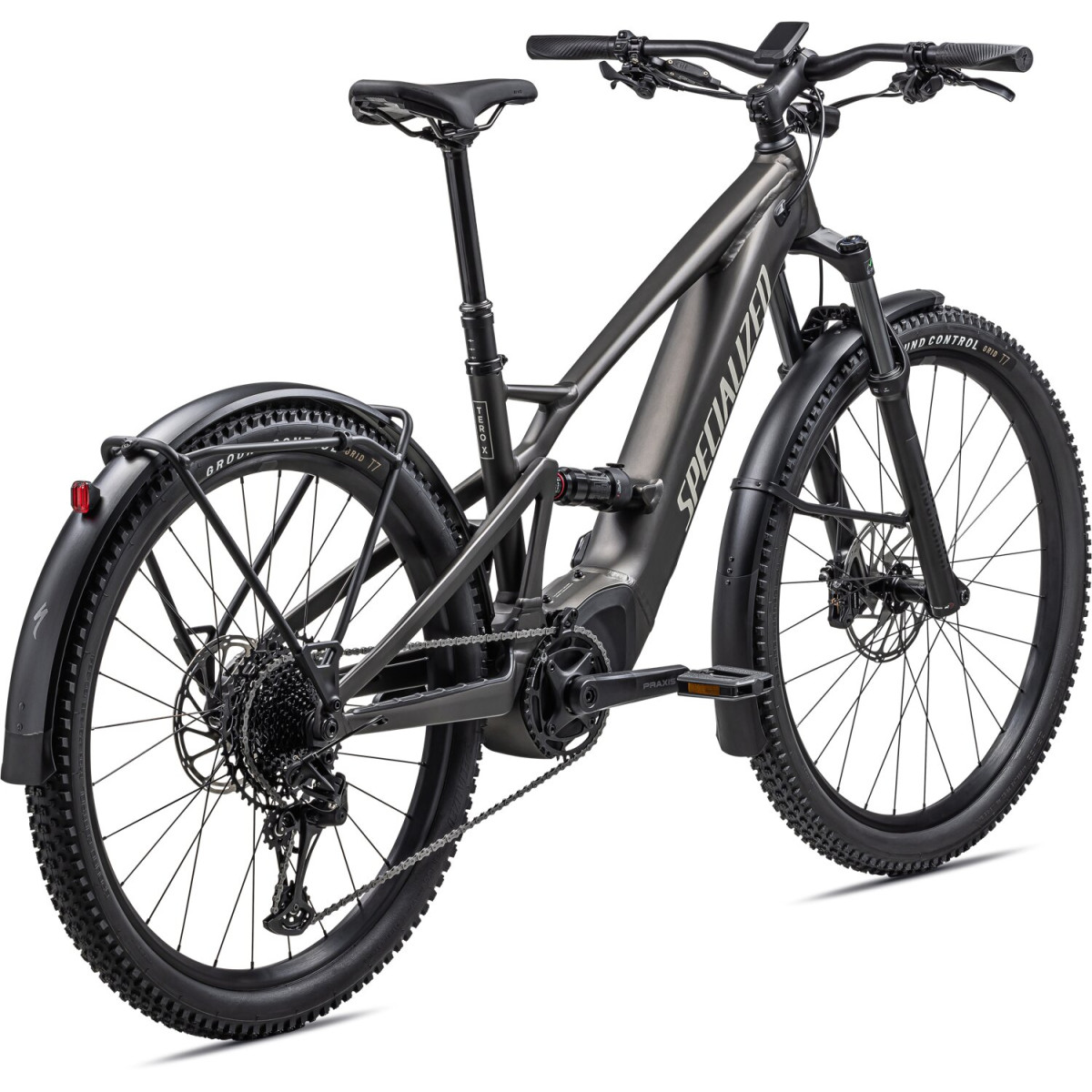 Specialized Turbo Tero X 4.0 E-Bike | Gunmetal - White Mountains
