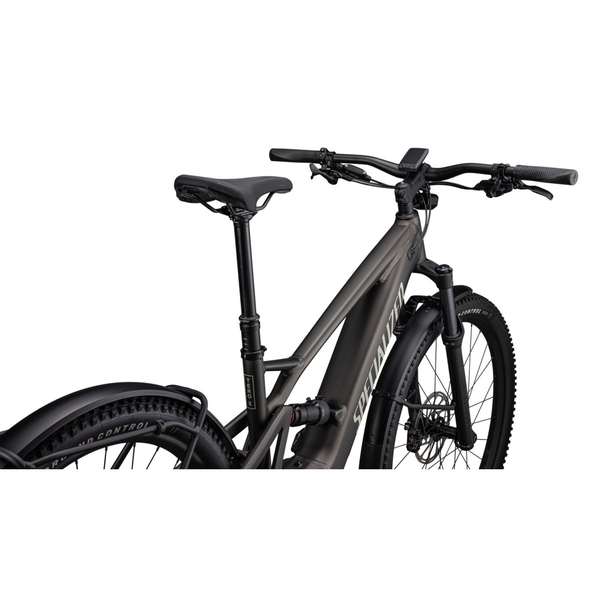 Specialized Turbo Tero X 4.0 E-Bike | Gunmetal - White Mountains