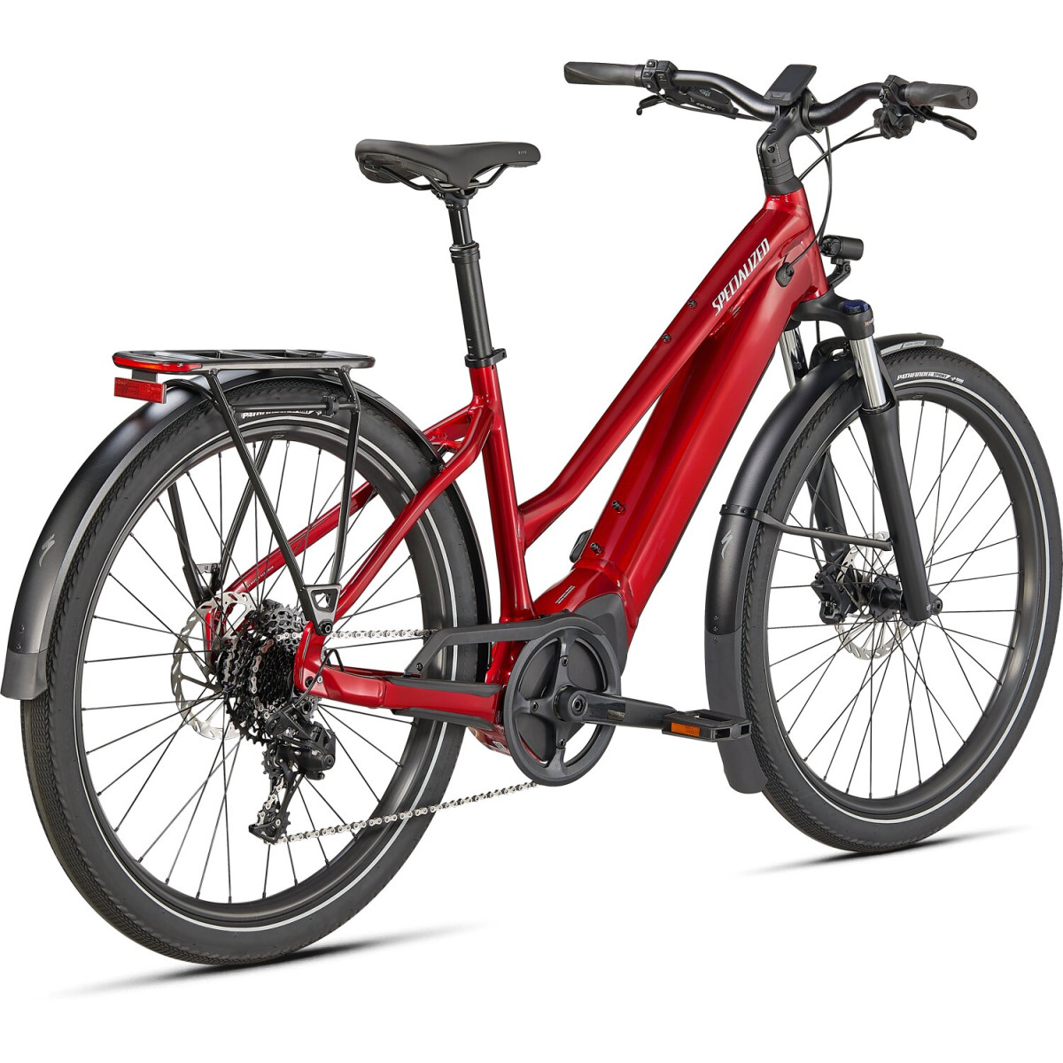 Specialized Turbo Vado 4.0 Step-Through elektrovelosipēds | Sarkans tonējums