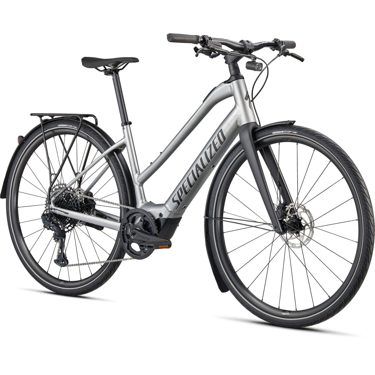 Specialized Turbo Vado SL 5.0 Step-Through EQ elektrijalgratas | Harjatud alumiinium
