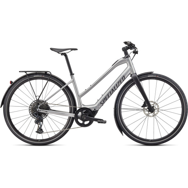 Specialized Turbo Vado SL 5.0 Step-Through EQ elektrovelosipēds | Matēts alumīnijs Specialized Turbo Vado SL 5.0 Step-Through EQ elektrovelosipēds | Matēts alumīnijs