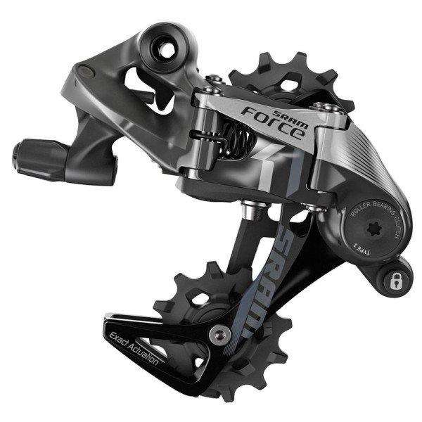 SRAM Force 1 tagumine käiguvahetajag - Medium Cage, 11-käiguline