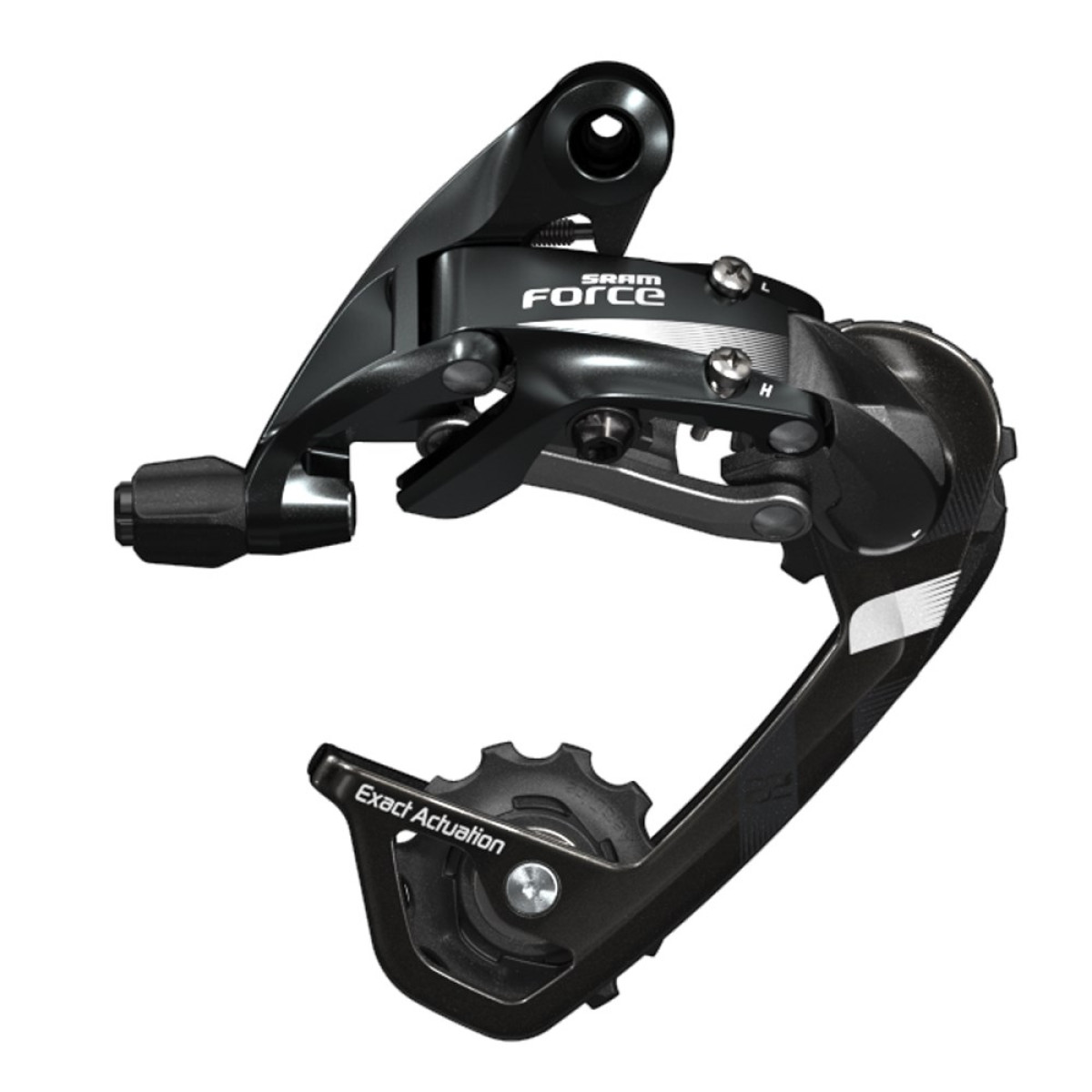 SRAM Force 22 tagumine käiguvahetajag - Medium Cage, 11-käiguline