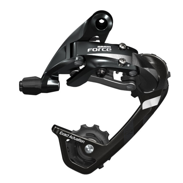 SRAM Force 22 tagumine käiguvahetajag - Medium Cage, 11-käiguline SRAM Force 22 tagumine käiguvahetajag - Medium Cage, 11-käiguline
