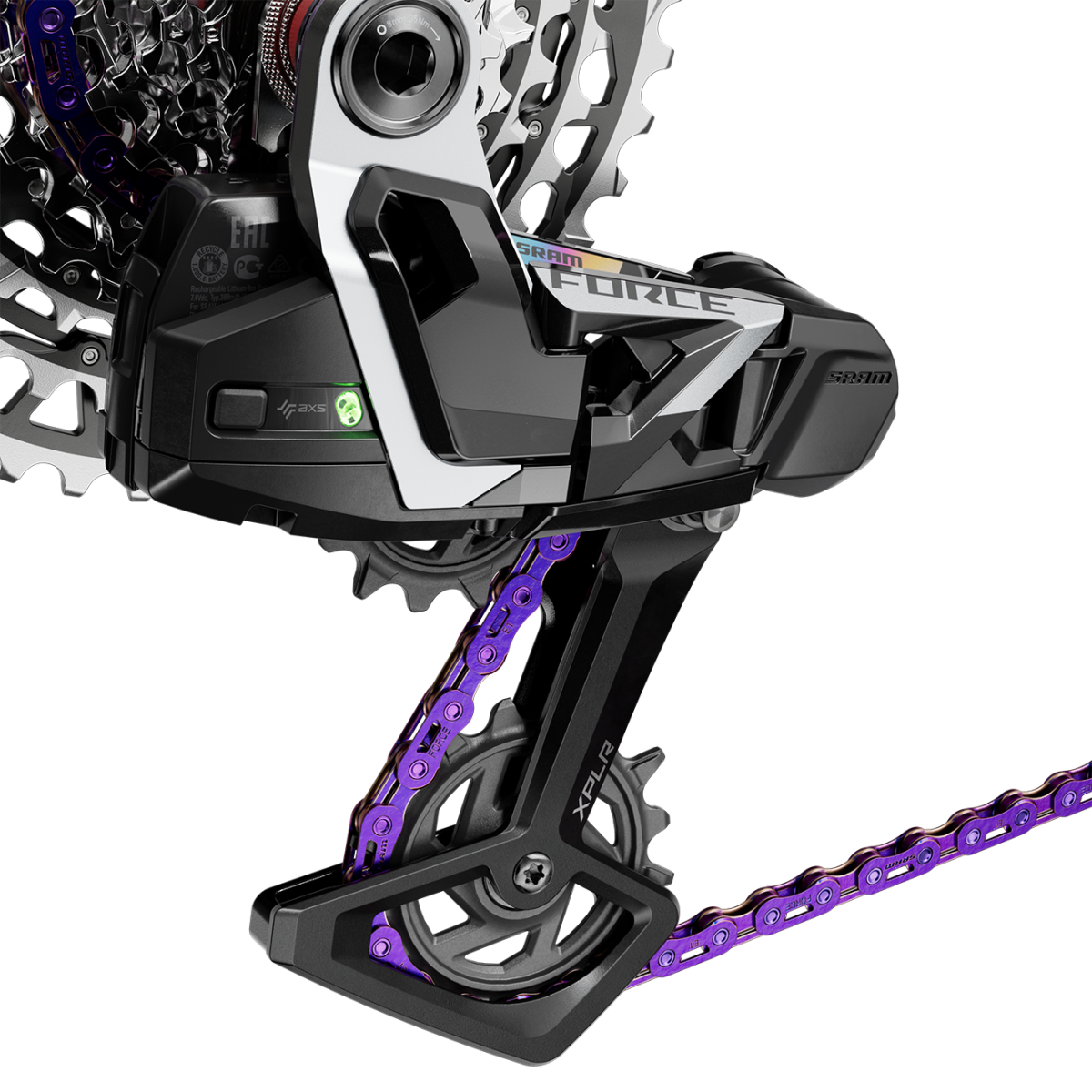 SRAM Force AXS E1 Chain | Purple | 12/13-speed