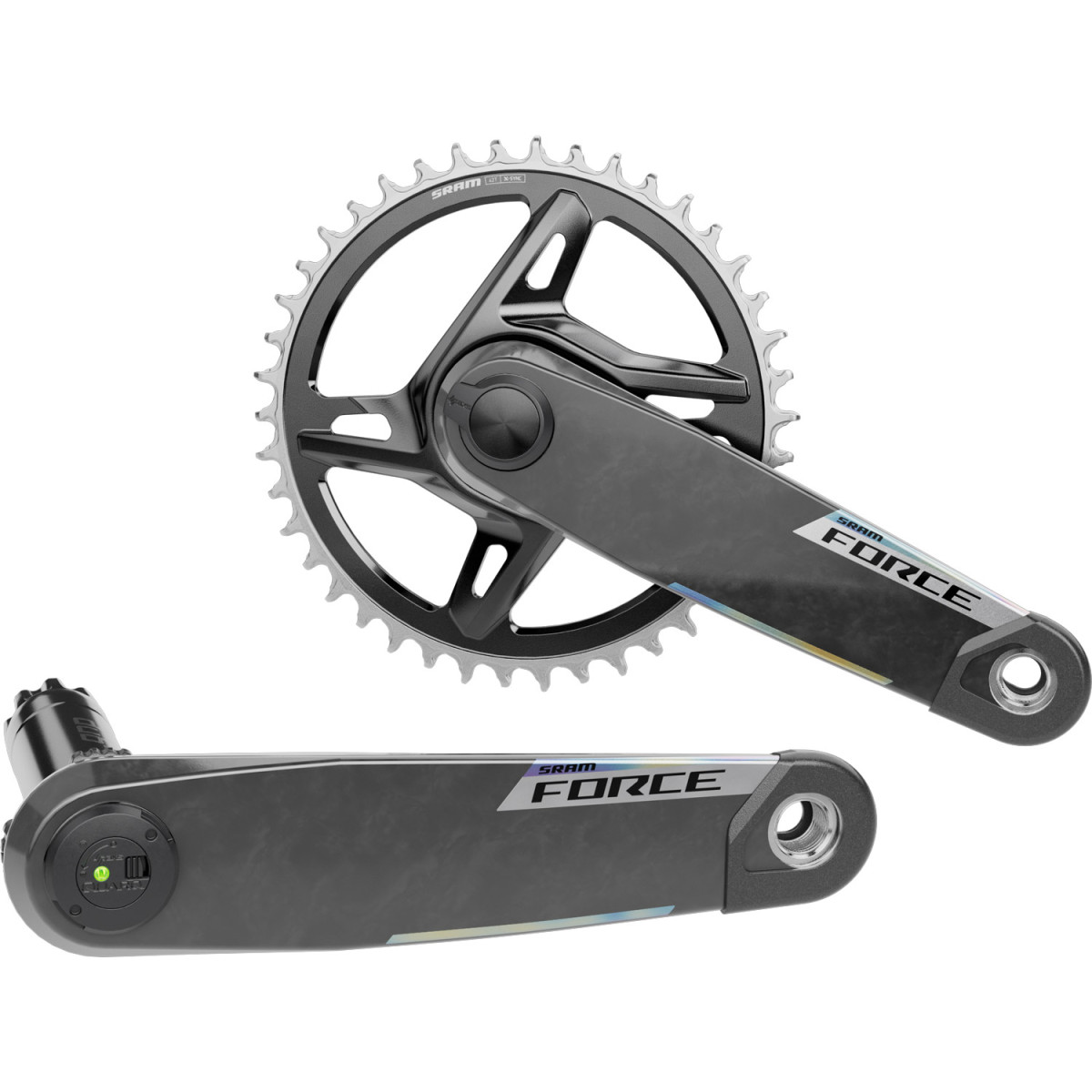 SRAM Force XPLR AXS E1 Wide Power Meter Crankset | 42T | 1x13-speed
