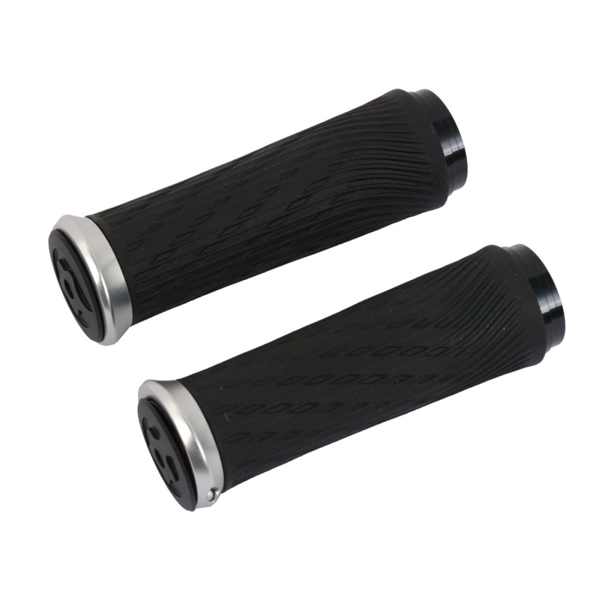 SRAM Integrated Locking Grips for Grip Shift | 100 mm | Black - Silver