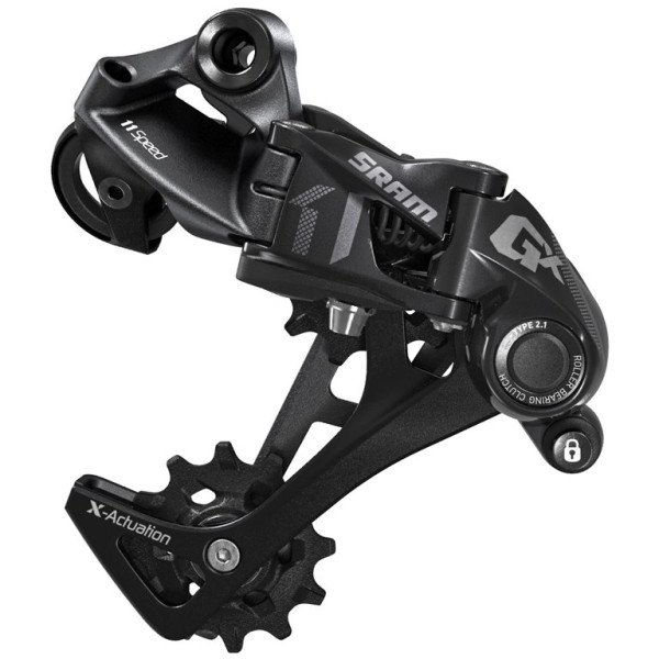 SRAM GX tagumine käiguvahetaja - Long Cage | 1x11-käiguline | must SRAM GX tagumine käiguvahetaja - Long Cage | 1x11-käiguline | must