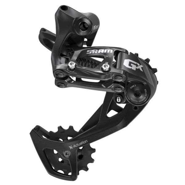SRAM GX tagumine käiguvahetaja - Long Cage, 2x11-käiguline | Must