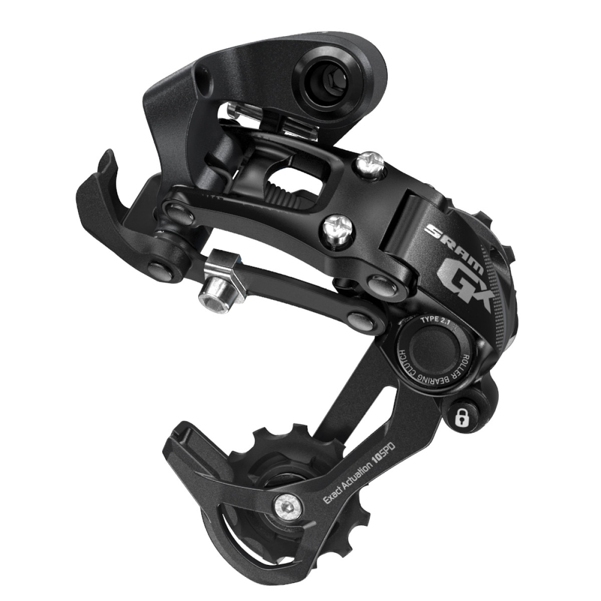 SRAM GX tagumine käiguvahetaja - Short Cage, 2x10-käiguline